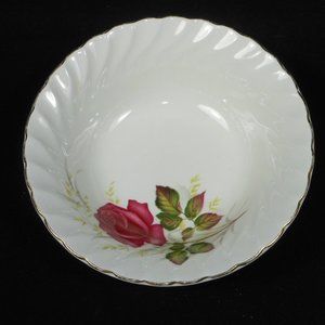 Cereal bowl. Ridgway UK Stoneware Anniversary Rose